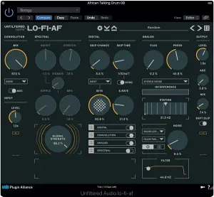 多功能 Lo-Fi 效果器-Unfiltered Audio Lo-Fi-AF v1.1.1 TC-win