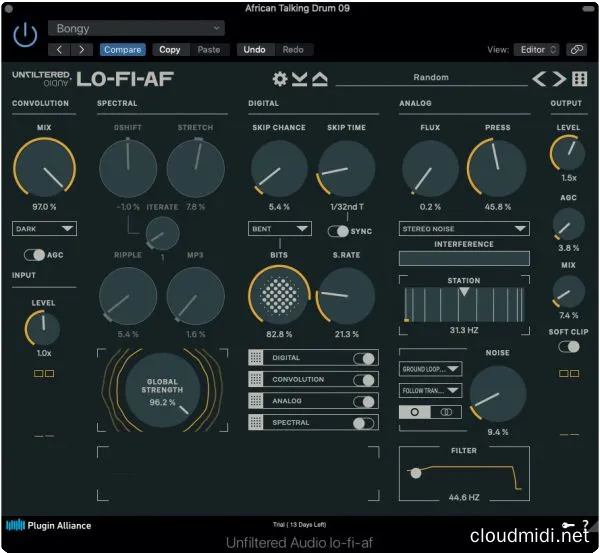 多功能 Lo-Fi 效果器-Unfiltered Audio Lo-Fi-AF v1.1.1 TC-win :-1 多功能 Lo-Fi 效果器-Unfiltered Audio Lo-Fi-AF v1.1.1 TC-win :-1