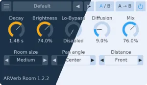 混响效果器-ARVerb Room v1.2.3 Mocha-win