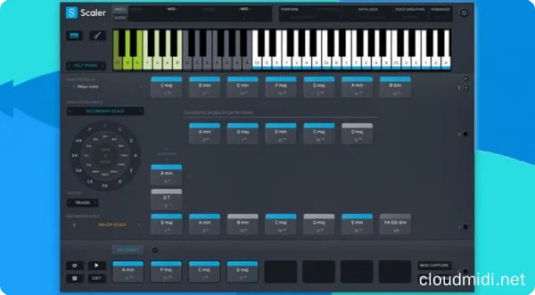 智能和弦音阶生成插件-Plugin Boutique Scaler 2 v2.7.0 WiN-MAC :-1