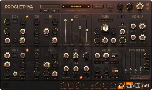 模拟合成器-Dymai Sound Proclethya v1.0.9 R2R WIN-MAC :-1 模拟合成器-Dymai Sound Proclethya v1.0.9 R2R WIN-MAC :-1