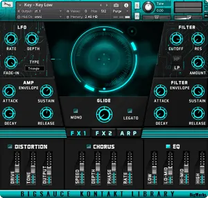 综合电子合成音色库-Bigwerks Big Sauce Kontakt