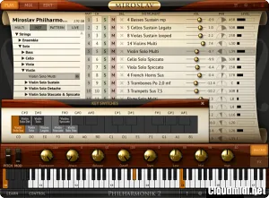 交响乐团音色库-IK Multimedia Miroslav Philharmonik 2 Sound Content
