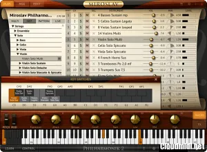 管弦乐音源采样器-IK Multimedia Miroslav Philharmonik 2.0.6 WiN-MAC