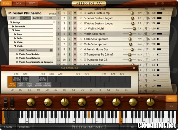 管弦乐音源采样器-IK Multimedia Miroslav Philharmonik 2.0.6 WiN-MAC :-1 管弦乐音源采样器-IK Multimedia Miroslav Philharmonik 2.0.6 WiN-MAC :-1