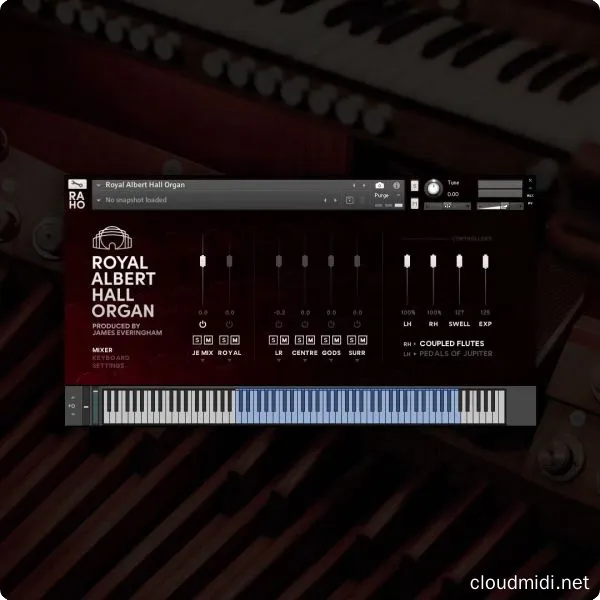 皇家阿尔伯特厅管风琴音色库-Royal Albert Hall Organ WiN-MAC Kontakt :-1