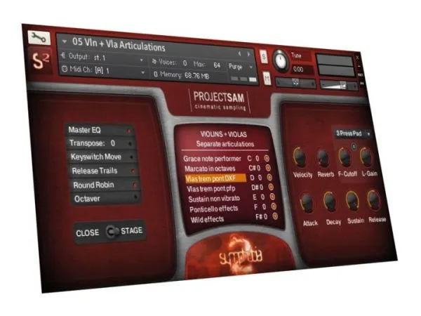 恐惧电影管弦乐音色-ProjectSAM Symphobia 1 v2.0 Kontakt :-1