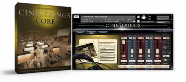 电影弦乐音源核心版-Cinesamples CineStrings CORE Kontakt :-1 电影弦乐音源核心版-Cinesamples CineStrings CORE Kontakt :-1