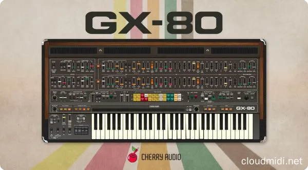 虚拟合成器-Cherry Audio GX-80 v1.0.9 123 R2R-win :-1
