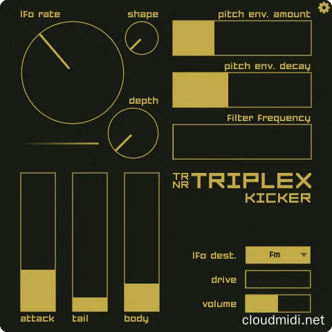 复古调频合成器-Ternär Music Technology Triplex Kicker v0.3.1-win :-1 复古调频合成器-Ternär Music Technology Triplex Kicker v0.3.1-win :-1