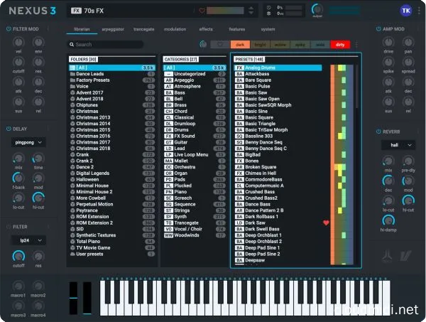 原厂预设音色库-reFX Nexus 3 Factory Content Library :-1