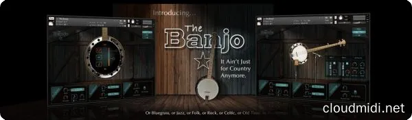 班卓琴音色库-Indiginus The Banjo Kontakt :-1 班卓琴音色库-Indiginus The Banjo Kontakt :-1