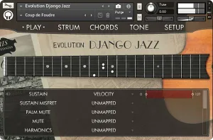 原声爵士吉他音源-Orange Tree Samples Evolution Django Jazz v1.2.5 KONTAKT