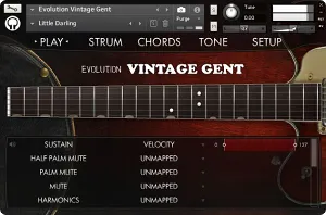 空心电吉他音色库-Orange Tree Samples Evolution Vintage Gent v1.2.5 Kontakt