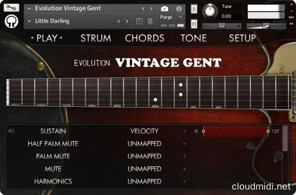 空心电吉他音色库-Orange Tree Samples Evolution Vintage Gent Kontakt :-1 空心电吉他音色库-Orange Tree Samples Evolution Vintage Gent Kontakt :-1