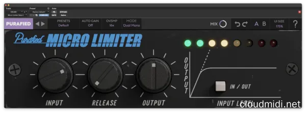 微型压缩限制器-Purafied Micro Limiter v1.0.1 WIN-MAC :-1 微型压缩限制器-Purafied Micro Limiter v1.0.1 WIN-MAC :-1