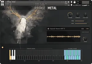金属吉他Loops音色库-Impact Soundworks Riffage Metal Kontakt