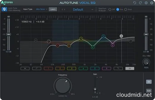 人声动态均衡效果器-Antares Auto-Tune Vocal EQ v1.0.0 CE-win :-1
