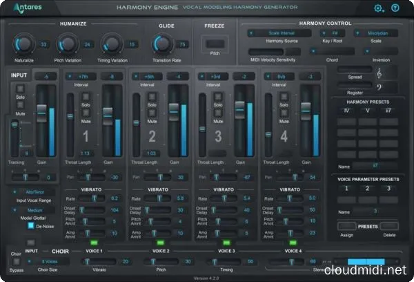 自动人声和声效果器-Antares Harmony Engine v4.3.0 CE-win :-1 自动人声和声效果器-Antares Harmony Engine v4.3.0 CE-win :-1
