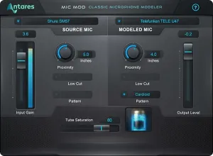 麦克风建模效果器-Antares Mic Mod v4.3.0 CE-win