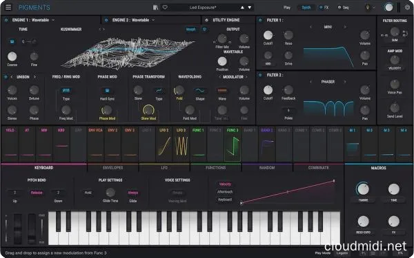混合电子合成器-Arturia Pigments v4.0.1 macOS-TRAZOR :-1 混合电子合成器-Arturia Pigments v4.0.1 macOS-TRAZOR :-1