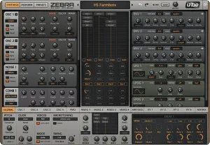 斑马合成器-U-he Zebra Legacy v2.9.3 R2R WIN-MAC-Linux