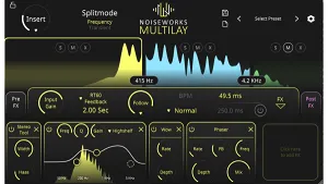 多频段瞬态延迟效果器-NoiseWorks Multilay v1.0.0 WiN