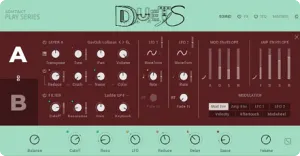 电子嘻哈混合键盘人声音色库-Native Instruments Duets Library v1.0.0 Kontakt