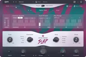 虚拟贝斯手音源插件-UJAM Virtual Bassist SLAP v2.1.1 R2R-win