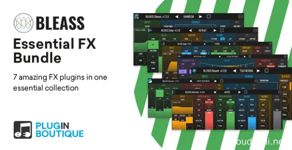 综合混音效果器套装-BLEASS Essential FX Plugins Bundle v2023.1 R2R-win :-1 综合混音效果器套装-BLEASS Essential FX Plugins Bundle v2023.1 R2R-win :-1