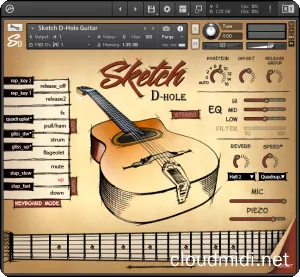 D型孔木吉他音色库-Sketch Samples Sketch D-HOLE Kontakt :-1 D型孔木吉他音色库-Sketch Samples Sketch D-HOLE Kontakt :-1