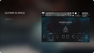 空间氛围电吉他音色库-Dark Intervals Guitars in Space Vol. 2 For Kontakt