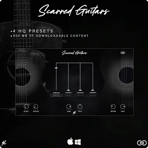 虚拟吉他音源-Scarred Guitars VST WiN-MAC