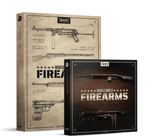 二战火器音效库-Boom Library World War II Firearms Construction Kit WAV :-1