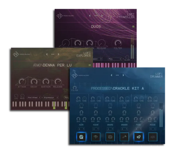 Lofi氛围音源套装-Rigid Audio Lofi Explorer Bundle WiN-MAC :-1 Lofi氛围音源套装-Rigid Audio Lofi Explorer Bundle WiN-MAC :-1