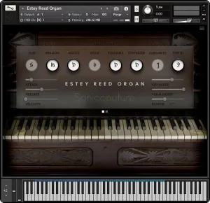 踏板式簧片风琴音色库-Soniccouture Estey Reed Organ v1.1.0 Kontakt