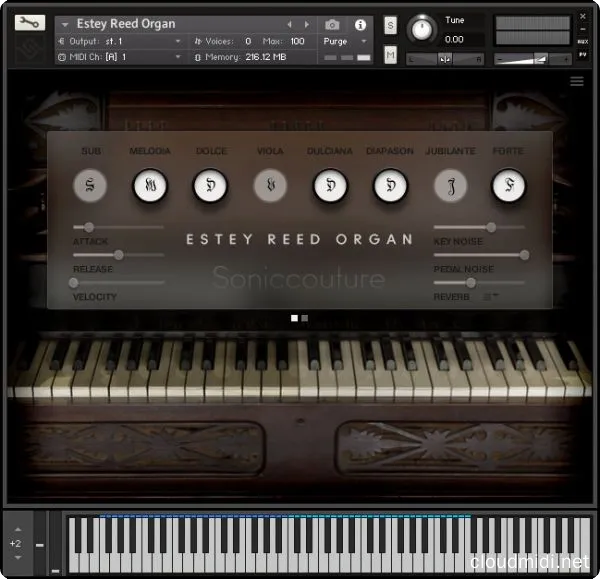踏板式簧片风琴音色库-Soniccouture Estey Reed Organ v1.1.0 Kontakt :-1 踏板式簧片风琴音色库-Soniccouture Estey Reed Organ v1.1.0 Kontakt :-1