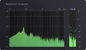 免费的频谱分析插件-Novo Notes Spectrum Analyzer MacOS