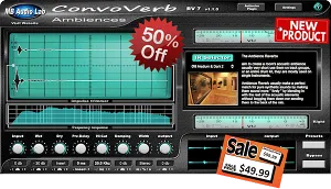 混响效果器套装-MB Audio Lab ConvoVerb RV7 Reverb Bundle MOCHA WIN-MAC