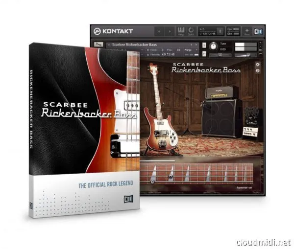 摇滚贝斯音色库-Native Instruments Scarbee Rickenbacker Bass v1.3.0 Kontakt :-1 摇滚贝斯音色库-Native Instruments Scarbee Rickenbacker Bass v1.3.0 Kontakt :-1