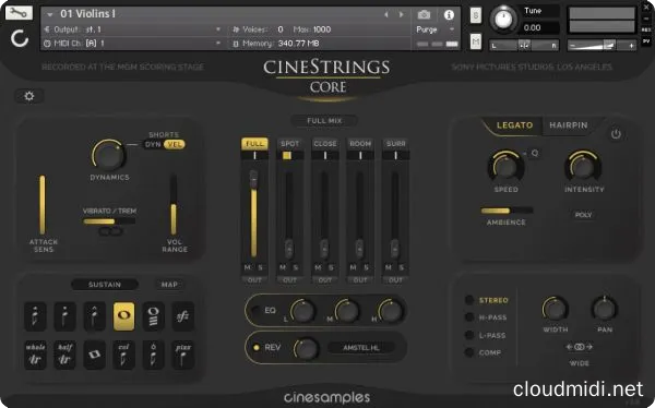 电影核心弦乐音色库-Cinesamples CineStrings Core v2.0 Kontakt :-1 电影核心弦乐音色库-Cinesamples CineStrings Core v2.0 Kontakt :-1