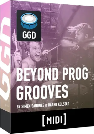 鼓手律动MIDI模版-GetGood Drums Beyond Prog Grooves Midi Pack