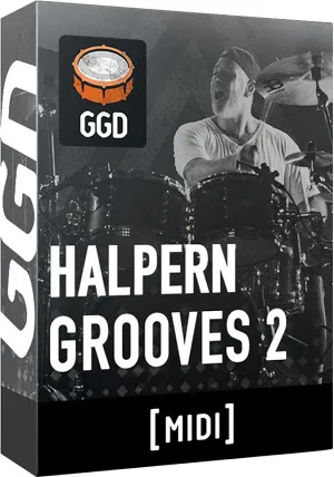 鼓手律动MIDI模版-GetGood Drums Halpern Grooves 2 Midi Pack