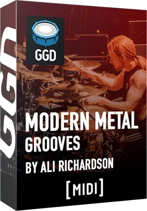 鼓手律动MIDI模版-GetGood Drums Modern Metal Midi Pack