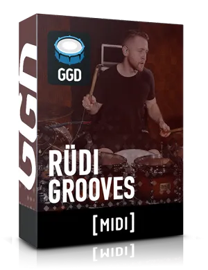鼓手律动MIDI模版-GetGood Drums Rudi Groove Midi Pack