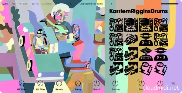 嘻哈爵士鼓音色库-Native Instruments Karriem Riggins Drums Library Kontakt :-1 嘻哈爵士鼓音色库-Native Instruments Karriem Riggins Drums Library Kontakt :-1