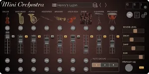 模拟管弦乐音源-Genuine Soundware Mini Orchestra v1.0.0 MOCHA-win