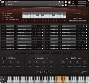电影弦乐&音效库-Fallout Music Group Unstrung Live String Horror & Tension FX Kontakt