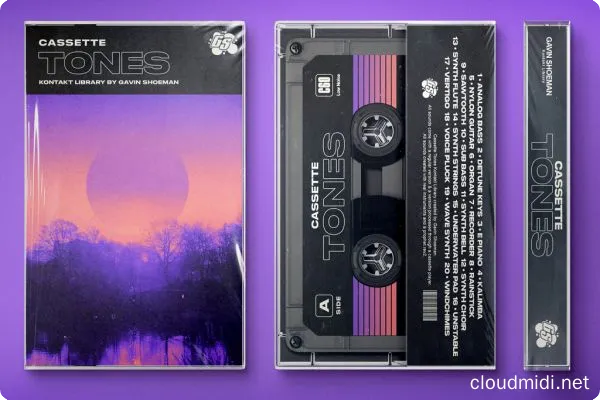 磁带机模拟音色库-GAVINSHOEMAN Cassette Tones Kontakt :-1 磁带机模拟音色库-GAVINSHOEMAN Cassette Tones Kontakt :-1