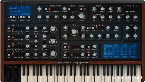 模拟合成器-Tone2 Saurus v4.0.2 R2R-win :-1 模拟合成器-Tone2 Saurus v4.0.2 R2R-win :-1